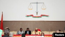 La Cour de justice à Ouagadougou, au Burkina Faso, le 17 avril 2015.