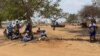 Patients wait for service outside Chesa Rural Clinic in Mount Darwin district, about 200 km north of Harare, Nov. 04, 2021. The government is opening more such clinics to help people with conditions like diabetes. (Columbus Mavhunga/VOA)