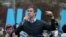 Democratic presidential candidate, former Rep. Beto O'Rourke (D-TX) addresses his supporters after announcing he was dropping out of the presidential race, Nov. 1, 2019, Des Moines, Iowa. 
