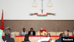 La Cour de justice à Ouagadougou, au Burkina Faso, le 17 avril 2015.