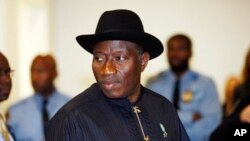 Shugaba Goodluck Jonathan na Najeriya