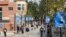 FILE - Students make their way across the UCLA campus in Los Angeles, Feb. 26, 2015. University of California officials have proposed limiting nonresident enrollment all undergraduate students, in an effort to prioritize in-state applicants.
