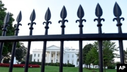 FILE - North side of the White House, Washington, DC, Sept. 20, 2014.