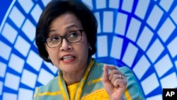 Menteri Keuangan Sri Mulyani Indrawati.