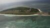 Aerial view of Pagasa Island, part of the disputed Spratly group of islands, in the South China Sea located off the coast of western Philippines, file photo. 