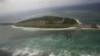 Aerial view of Pagasa Island, part of the disputed Spratly group of islands, in the South China Sea located off the coast of western Philippines, file photo. 