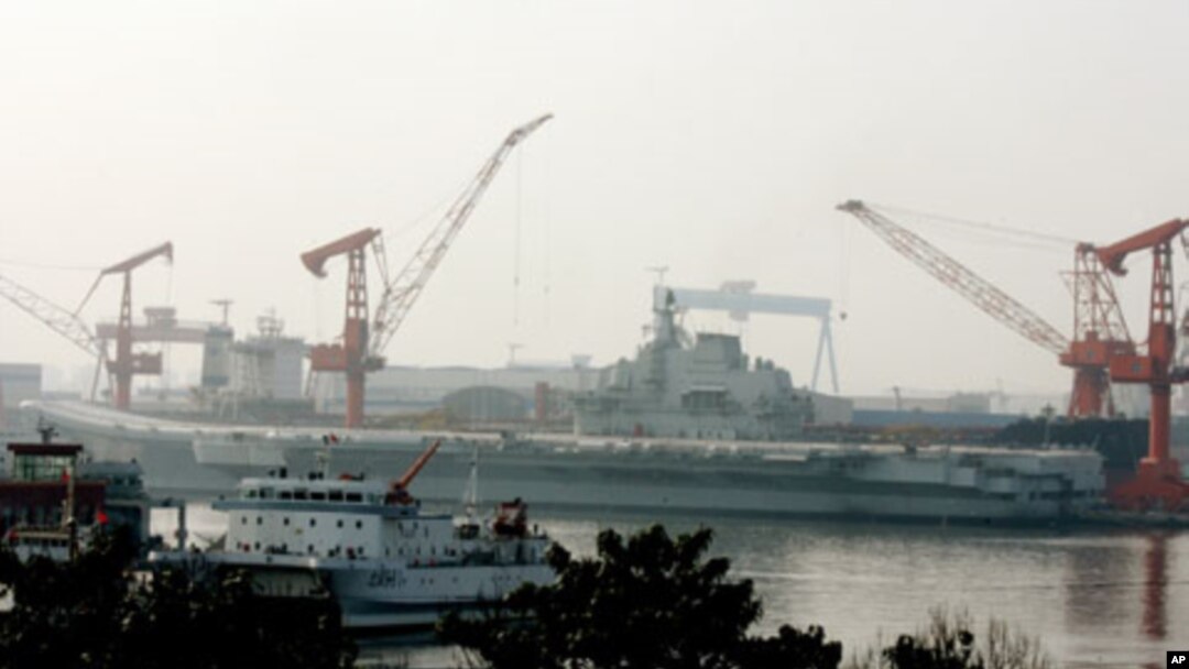 中國第一艘航空母艦(資料圖片)
