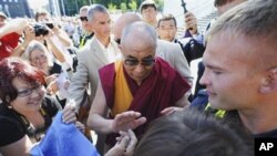 达赖喇嘛8月17日在爱沙尼亚