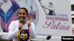 María Corina Machado Machado reiteró que "no ha habido en nuestra historia acto que tenga mayor fuerza, legitimidad y que sea vinculante” como es la consulta popular del domingo.