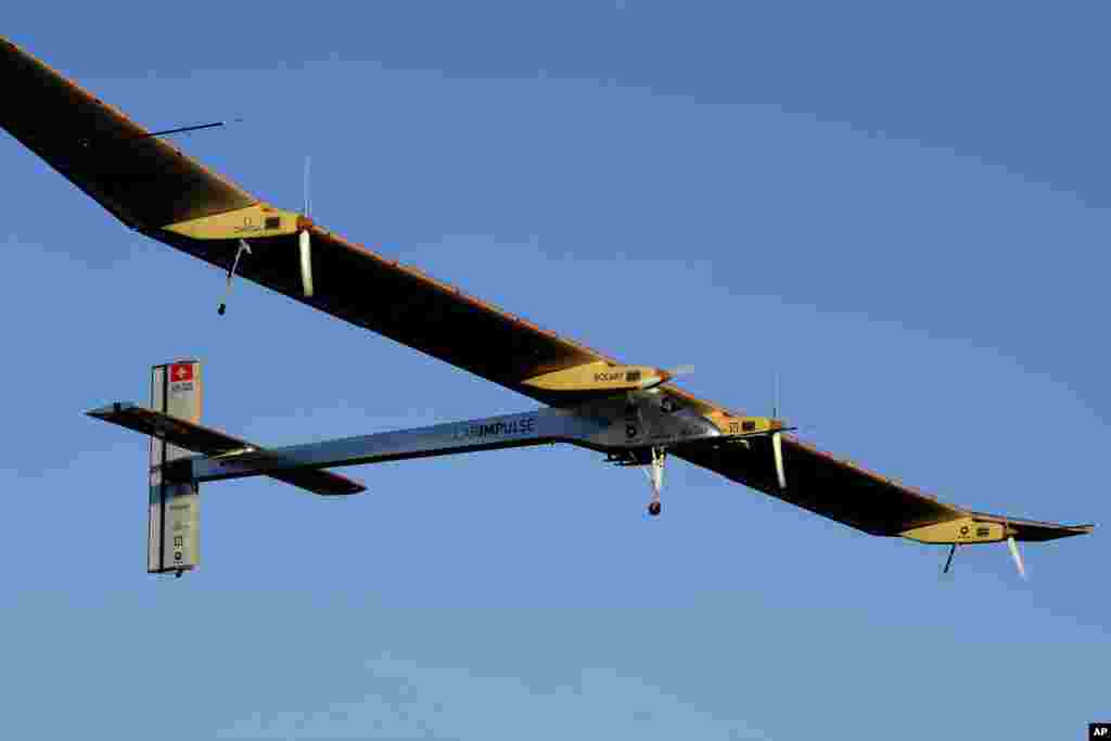 &quot;Solar Impulse&quot;un &uuml;mumi g&ouml;r&uuml;n&uuml;ş&uuml;