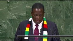 Mnangagwa Addressing United Nations Security Council