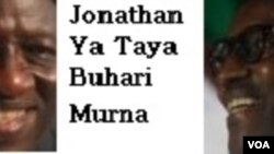 Buhari and Jonathan