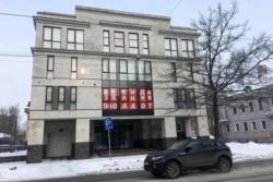 FILE - The "troll farm" in St. Petersburg, Russia, Feb. 17, 2018. Yevgeny Prigozhin is considered the driving force in a media empire that includes the Internet Research Agency, the St. Petersburg "troll farm" whose members were indicted by U.S. special investigator Robert Mueller.