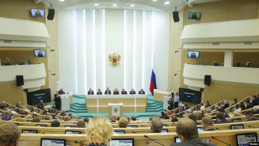 Abashingamteka b'Uburusiya mu bikorwa vyo kwemeza ko uburere bwa Ukraine ( Luhansk, Donetsk, Kherson na Zaporizhzhia) ubu bwegukira Uburusiya