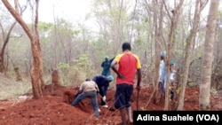 Exumação de corpos em Murrupula