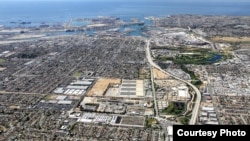 Counties can be large or small. Los Angles county oversees the Los Angeles County Sanitation Districts' Joint Water Pollution Control Plant (center) in Carson, CA, with the Ports of L.A. and Long Beach. 