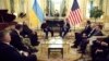 Ukrainian President Volodymyr Zelenskyy and U.S. Special Envoy Steve Witkoff, along with U.S. and Ukraine officials. .(File)