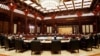 “一带一路”国际合作高峰论坛领导人圆桌峰会在北京雁栖湖国际会议中心举行(2017年5月15日）