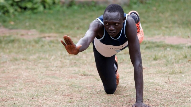 South Sudanese Man Runs for Refugee Olympic Team