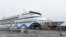 The German cruise ship Aida Aura at the quay in Haugesund, Norway, March 3, 2020.