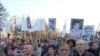 俄开审反对派政治明星 民众集会抗议