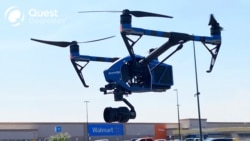 Walmart has partnered with drone services company DroneUp and laboratory Quest Diagnostics to deliver coronavirus test kits to some Nevada customers near Walmart stores. (Walmart)