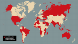 China’s global port expansion means Beijing now has investments in more than 100 ports in 63 countries.