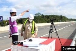 Menhan Prabowo Subianto mendukung pemindahan IKN ke tempat baru. (Biro Setpres)