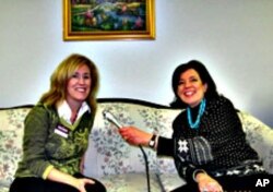 Kendra Kielbasa tells VOA's Faiza Elmasry the program identifys the elders who are lonely and in a financial need and brings them Christmas gifts