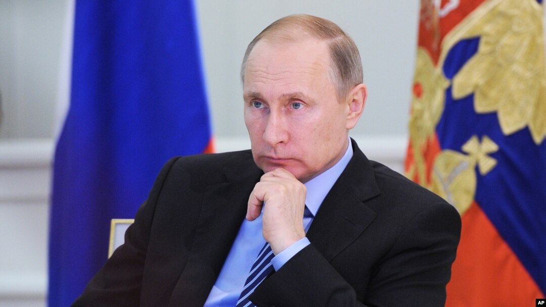 Tổng thống Nga Vladimir Putin tại điện Kremlin.