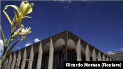 El Palacio de Itamaraty, sede del Ministerio de Relaciones Exteriores de Brasil, en Brasilia. 17 de abril de 2010. REUTERS/Ricardo Moraes