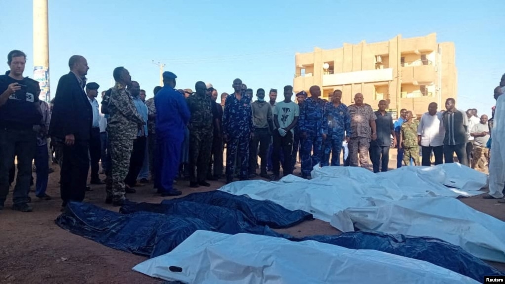 Aftermath of shelling by the Rapid Support Forces on Omdurman