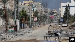 ویرانی‌های ناشی از حملات اسرائیل به غزه - شنبه ۶ آبان ۱۴۰۲
