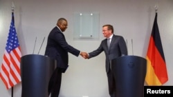 U.S. Defense Secretary Lloyd Austin visits Berlin