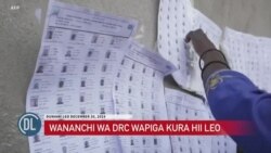 DRC yapiga kura kuchagua rais, wabunge na viongozi wa serikali za mitaa