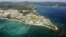 FILE - Coral reefs are seen along the coast near the U.S. Marine base Camp Schwab, off the tiny hamlet of Henoko in Nago on the southern Japanese island of Okinawa, October 29, 2015. Japan's government is supporting a candidate backed by the ruling party to win the mayoral election in the Okinawan city.
