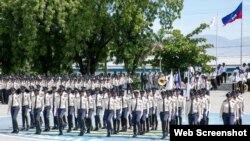 Foto nouvèl promosyon Polis nasyoanal Haiti a, PNH nan akademi polis la sou wout Frè nan Petyon Vil. 19 septanm 2018. 