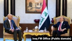 Tom Barrack û Wezîrê Derve yê Îraqê Fuad Husên Bexda 2-23-2026.