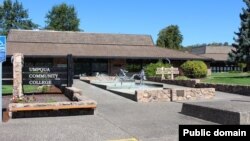 Umpqua Community College in Roseburg, Oregon. 