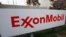 FILE - A sign for the ExxonMobil Torerance Refinery in Torrance, California, Jan. 30, 2012