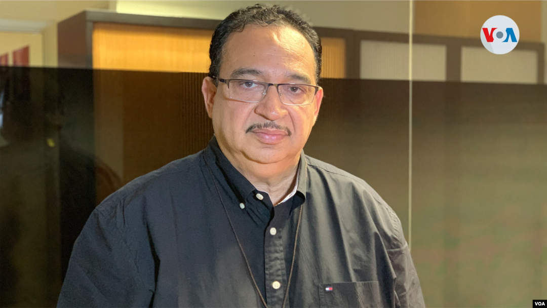 Aníbal Toruño, periodista y director de 'Radio Darío'. [Foto Houston Castillo, VOA].