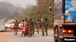 Des soldats mutins ont pris le contrôle de la ville de Bouaké, Côte d’Ivoire, 6 janvier 2017.