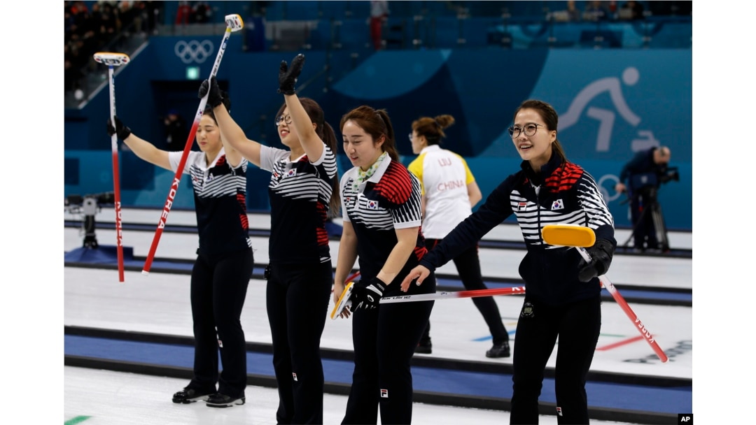 The 'Garlic Girls,' South Korea's Curlers, Are A Surprise Olympics  Sensation : The Torch : NPR