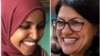 Ilhan Omar et Rashida Tlaib, les deux premières musulmanes élues au Congrès des Etats-Unis en novembre 2018