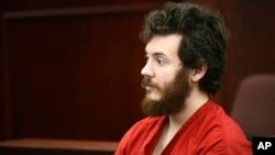 James Holmes in courtroom March 27, 2013