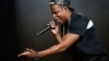Le rappeur américain Jay-Z se produit au stade de Bercy à Paris, le 17 octobre 2013. 