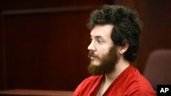 FILE - James Holmes in court, March 2013.