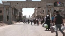 Սիրիական բանակը մտել է Դերա քաղաք խաղաղության համաձայնագրի շրջանակներում. խաղաղ բնակիչները վերադառնում են իրենց տներ