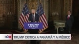 Trump sugiere expansión de EEUU: renombrar el Golfo de México y retomar el Canal de Panamá