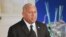 FILE - Fiji Prime Minister Frank Bainimarama, pictured speaking in Suva, Sept. 6, 2013, says "cities in the developed world like Miami, New York, Venice or Rotterdam" are as vulnerable to rising seas as tropical islands.